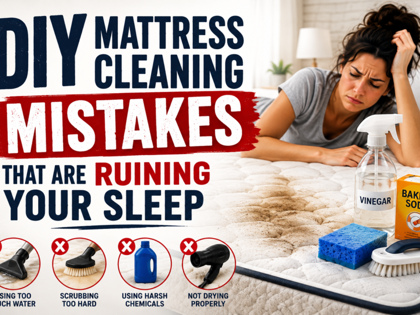 DIY Mattress Cleaning Mistakes DIY Mattress Cleaning Mistakes