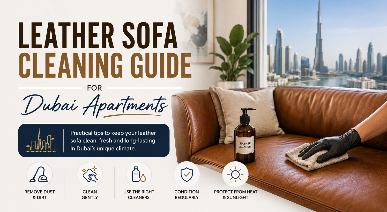 Leather Sofa Cleaning