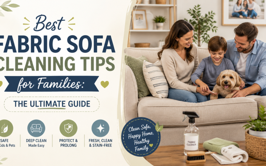 fabric sofa professional cleaning