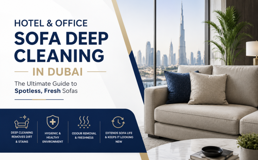 hotel & office sofa deep cleaning